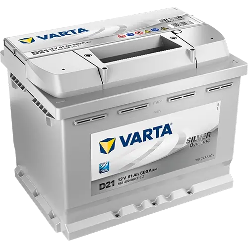 Oferta limitowana Akumulator Varta Silver Dynamic 61Ah 600A 561400060 P+ D21