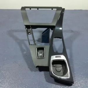 Autentyczny BMW 5 F10 F11 LISTWY DEKORY DESKI KONSOLI SCHWARZ S4ATA EU 9166649