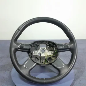 AUDI A4 B8 KIEROWNICA MULTIFUNKCYJNA SKÓRA 4L0419091AC Bezpieczna płatność