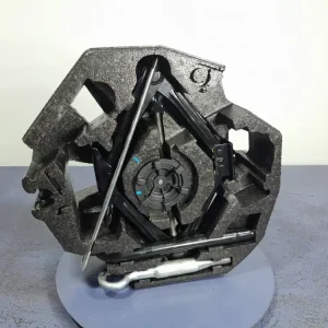 VOLVO S90 II V90 WKŁAD KOŁA ZAPASOWEGO LEWAREK UCHO NARZĘDZIA 31362300 Oryginalny