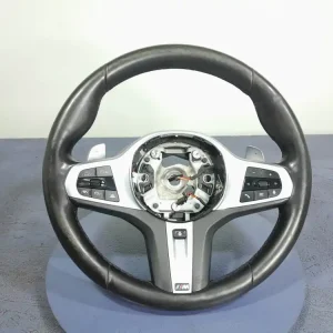 BMW 5 G30 G31 KIEROWNICA PODGRZEWANA ŁOPATKI SKÓRA M-PAKIET 8008186 Bezpieczna płatność