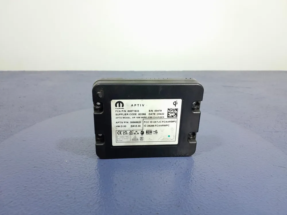 ALFA ROMEO TONALE MODUŁ STEROWNIK ŁADOWARKI INDUKCYJNEJ APTIV 50571633 Tani